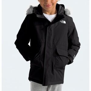 The North Face Black Parka with Fur Hood